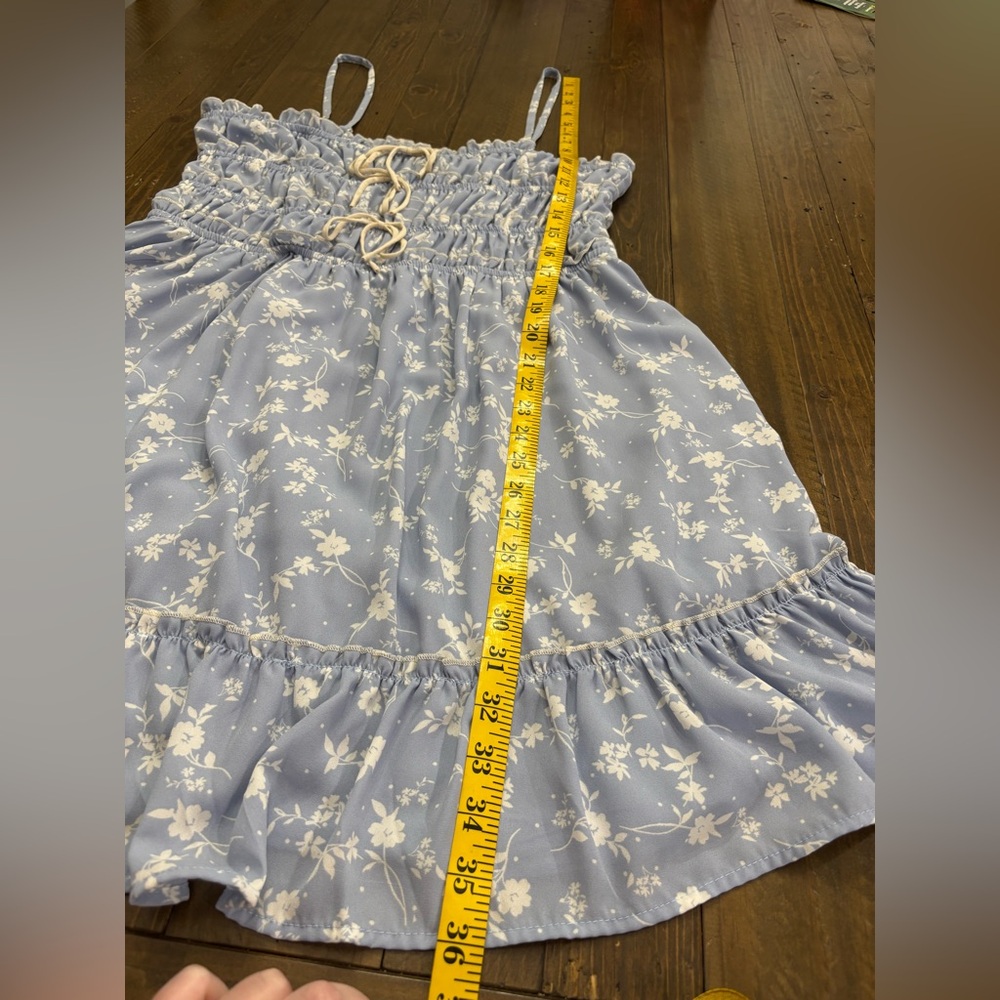 Jessica Simpson Light Blue Floral Dress - Picture 4 of 4